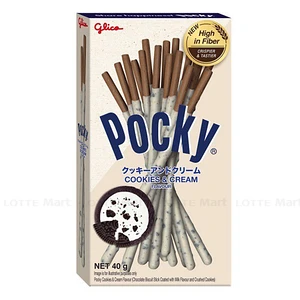 Pocky 비스킷 스틱 쿠키 & 크림맛 40g 1