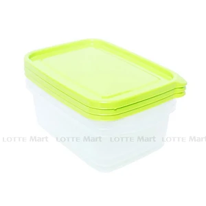 Chef 직사각형 플라스틱통 1050ML (3개입) 1