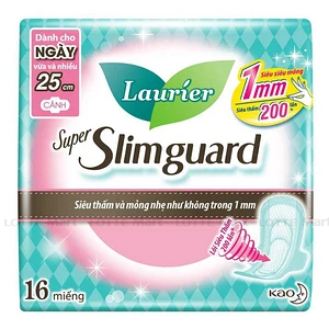 Laurier Slimguard 초슬림 생리대 1MM 16매