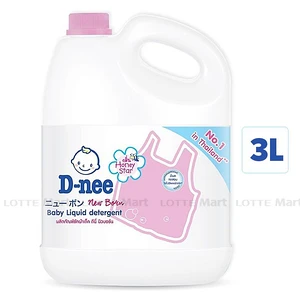 D-nee 핑크 베이비 세탁세제 3L 1