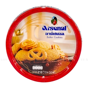 Arsenal 버터 쿠키 210G