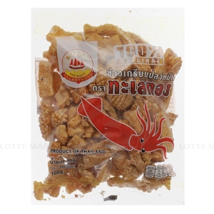 Taleathong 매운 오징어맛 스낵 100G