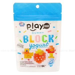 Playmore 블록 젤리 캔디 요거트맛 64G 1
