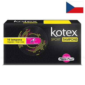 Kotex 생리대 탐폰 레귤러 16매