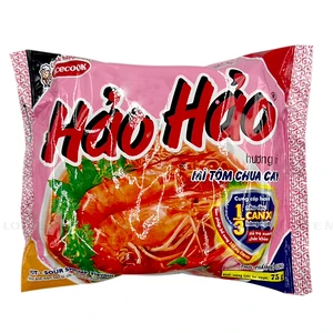 Hao Hao 매콤새콤 새우맛 즉석 라면 75G