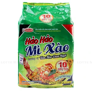 Hao Hao 새콤달콤 새우볶음면 (75G x 10개입)