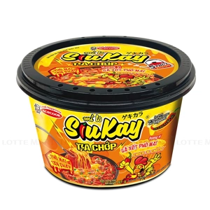 SiuKay 치즈 소스 치킨맛 라면 96G