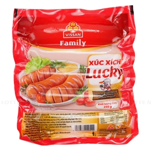 Xúc Xích Lucky Vissan Family 250g