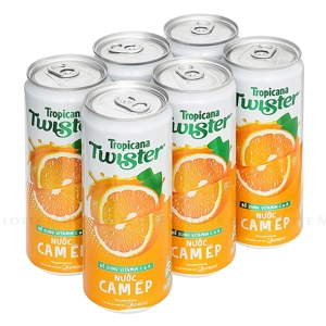 TWISTER 오렌지 쥬스 (320ML x 6캔)