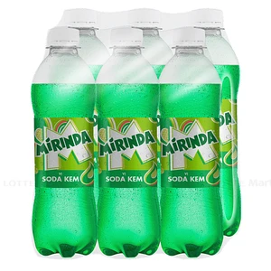 미린다 음료 크림 소다맛 390ml (6병)