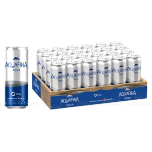 Aquafina 소다 탄산음료 (320ml x 24캔)