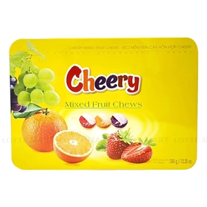 Bibica Cheery 과일 맛 소프트 캔디 350G