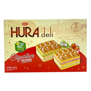 Hura Signature 혼합맛 스펀지 케이크 329G