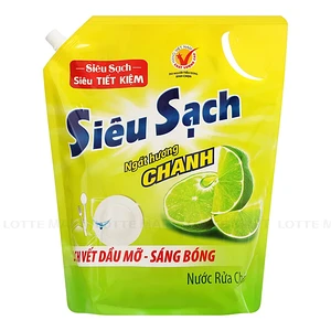 Lix 슈퍼 클린 레몬향 주방세제 3.2kg