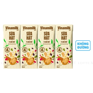 Vinamilk 무가당 9가지 슈퍼넛 넛밀크 (180ml x 4개입) 1
