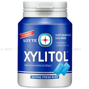 자일리톨 프레쉬 민트맛 무설탕 껌 55.1G 1