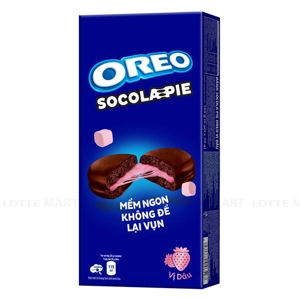 오레오 파이 초콜릿 케이크 딸기맛 168G