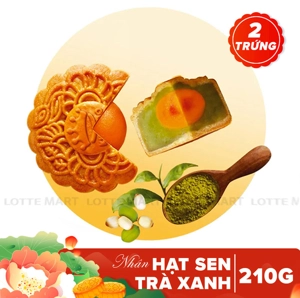 Kinh Do 녹차 연씨앙 두 계란 월병 210G