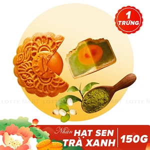 Kinh Do 녹차 연씨앙금 계란 노른자 월병 150G