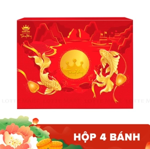 Kinh Do Trang Vang Hong Ngoc An Thinh 월병 4개 상자 640G