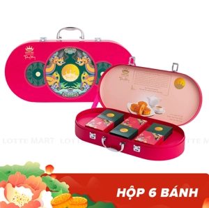 Kinh Do Trăng Vàng Nguyệt Ánh Cát Tường 월병 6개 박스 480G