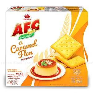 AFC 캐러멜 플랜맛 바삭 쿠키 261.6G