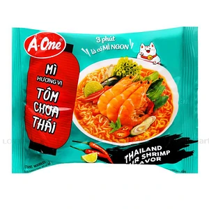 A-One 매콤새콤 새우맛 라면 85G 1