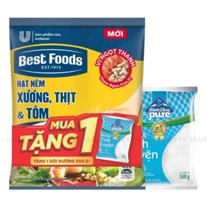 Best Foods 사골·고기·새우 맛 조미료 900G (사은품 포함)