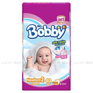 Bobby 프레쉬 신생아 패드 40매입