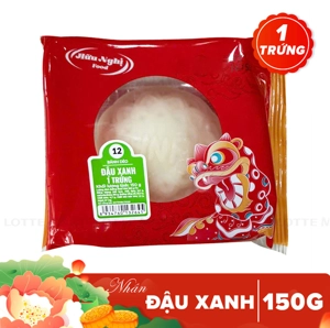 Huu Nghi 쫀득한 월병 녹두앙금 계란 1개 150G