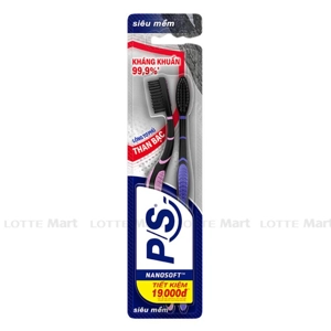 P/S CHARCOAL 치약 2개 세트 (색상 랜덤배송)
