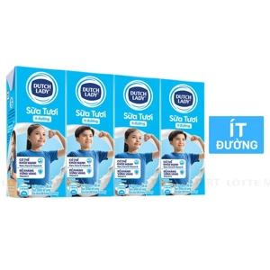 Dutch Lady 저가당 멸균우유 (180ml x 4개입)