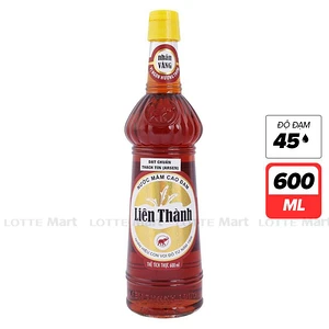 Lien Thanh 피쉬소스 600ML (노란색 라벨)