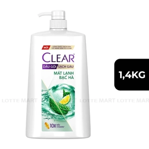Clear 아이스 쿨 멘솔 샴푸 1.4KG 1