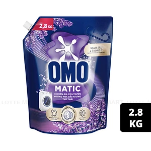OMO 마틱 드럼 세탁기용 편안한 라벤더향 액체세제 2.8kg