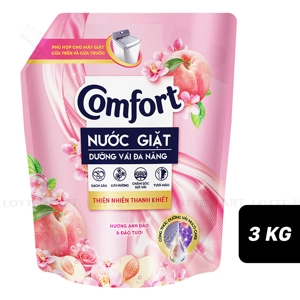 Comfort 벚꽃 & 복숭아향 액체세제 3kg 1