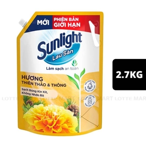 Nước Lau Sàn Sunlight Hương Hoa Thiên Thảo và Thông 2.7kg