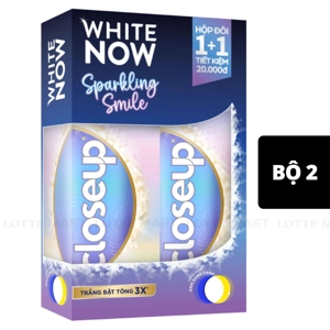 Closeup 화이트 나우 스파클링 스마일 치약 100G x 2개입