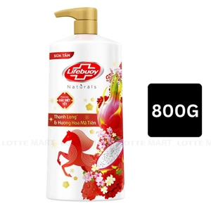 Lifebuoy 드래곤프루트와 버베나 새해 에디션 바디워시 병 800G 1