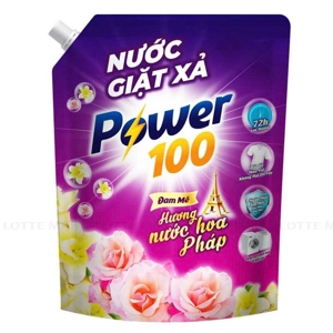 Power100 드럼세탁기 및 일반세탁기용 프렌치 퍼퓸향 액상세제 겸 섬유유연제 3.2kg