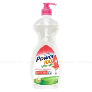 Nước Rửa Chén Power100 Tinh Dầu Bưởi Tây Chai 750g