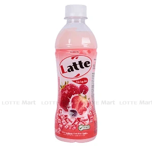 LATTE 밀크 티 딸기맛 345ML 1