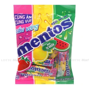Mentos 무지개 과일 츄어블 108G