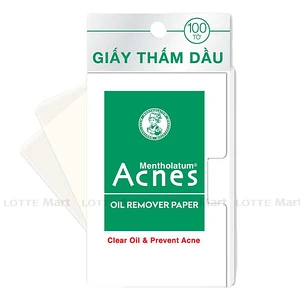 아크네스 Mentholatum 오일 리무버 종이 100매