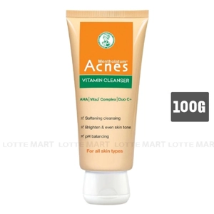 Acnes 비타민 브라이트닝 클렌징폼 100G