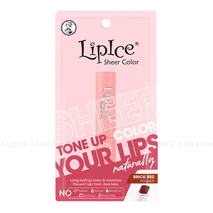 LipIce Sheer Color 립밤 브릭 레드 2.4G 1