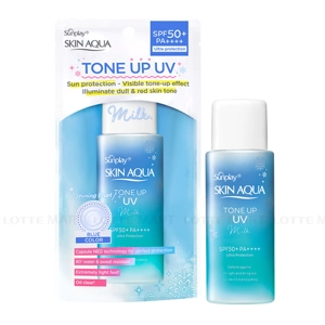 Sunplay Skin Aqua Tone Up UV Milk Blue 50G