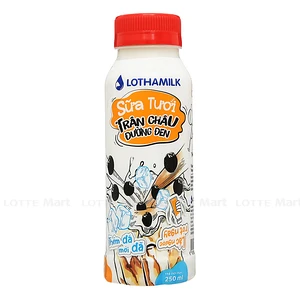 Lothamilk 흑설탕 진주 우유 250ml
