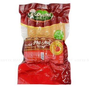 Xúc Xích Phô Mai Vị Cay Le Gourmet 400g