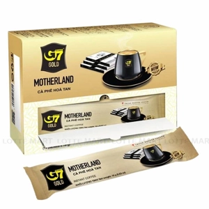 Cà Phê Sữa Hòa Tan G7 Gold Motherland Hộp 14 Gói x 18G 1